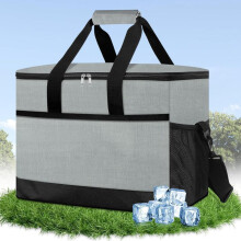 Thermal Insulated Bucket 20L Gray Superior Heat Retention for Food and Beverages Portable Picnic Camping
