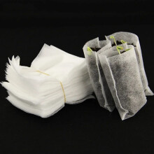 100Pcs/Set 8*10cm Eco-Friendly Fabric Seedling Pots Plant Grow Bags Nursery Seedling Bags Gardening Supplies