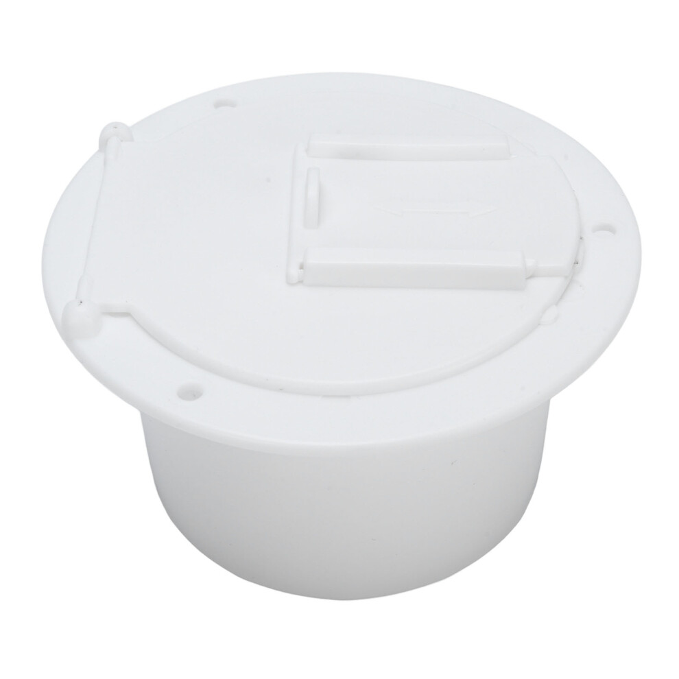 Universal Rv Cord Hatch Cover, White 7293282863149