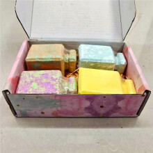 4pcs Colorful Bath Bombs Gift Set – Adorable Bottle-Shaped Bubble Bath Balls in Various Scents, Perfect for a Magical