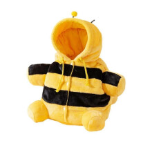 Cute Cat Bag Cute Bee Crossbody Bag Warm Dog Bag Handheld Large Capacity Autumn Winter Portable Pet Bag