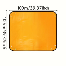 (100*100cm/39.37*39.37inch) Grote verdikte tuinmat voor het opruimen van de tuin, tuingereedschap, opvouwbare waterdichte plantmat, succulent en