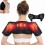 (S) Self-heating shoulder support pad for shoulder pain relief and protection, featuring a heating strap bandage. 1