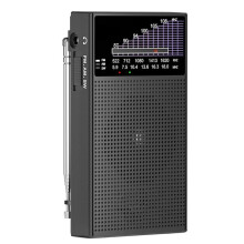 Pocket Full Band Radio Portable FM AM SW Radios Receiver Loudspeaker Rechargeable with 3.5MM Headphones Jack