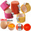 3PC Egg Shell Opener Portable Egg Opener Kitchen Handheld Egg Shell Crusher Household Egg Shell Separator Kitchen Gadget 3