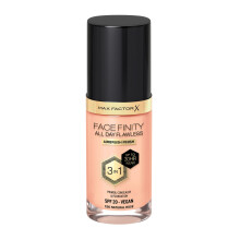 MAX FACTOR - Facefinity All Day Flawless Foundation - 3-in-1 Concealer, Liquid Foundation & Face Pr