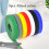 8pcs Reusable Hook and Loop Cable Ties Suitable for Wires, Cords, Cables - Double-Sided Fastening Straps with Hook/Loop 6