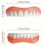 5pcs Set Upper Teeth   Lower Teeth   Transparent Case   Accessories. Not a Dental Veneer Kit. Suitable for Missing or 5