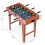 Gioco da calcio balilla, 69x35 cm, legno, 2 palline incluse 4