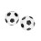 Gioco da calcio balilla, 69x35 cm, legno, 2 palline incluse 7