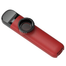 Portable Kazoo Flute with Lanyard Fun Musical Whistle Toy Joyful Musical Whistle Toy Boys Girls Gift Red