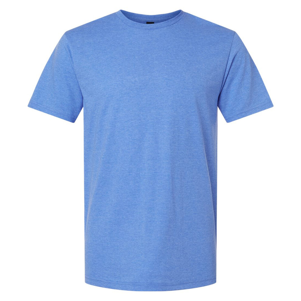 Gildan (3Xl, Heather Royal) Mens Softstyle Ringspun T-Shirt