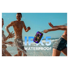 HOPESTAR Wireless BT Speaker Portable Subwoofer Outdoor Waterproof Pulse RGB Stereo Surround Subwoofer Green
