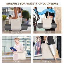 Canvas Bag for Yoga Bag Yoga Storage Bag Portable Multifunctional Storage Bag Large Capacity Shoulder Handbag for Women