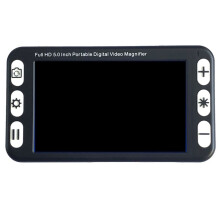 5In LCD Display Portable Magnifie Low Vision Video Magnifier Electronic Reading Aid,Digital Handheld Video Magnifier US