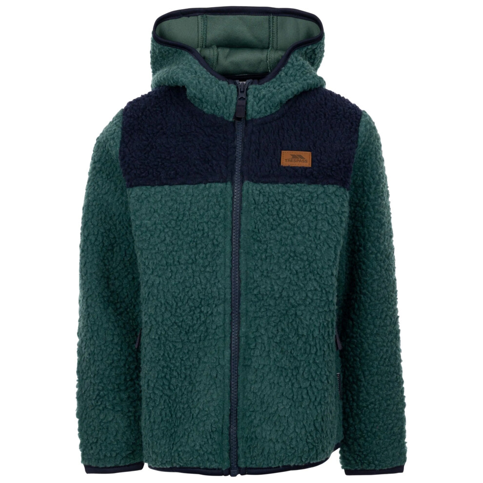 Trespass (5-6 Years, Spruce Green) Childrens/Kids Lindenn Fleece Jacket