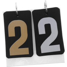 Practical Score Recording Cards for Competition 10pcs Sports Scoreboard Flip Score Keeper