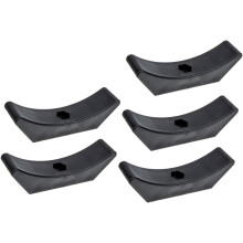 Supporto per manubri per attrezzature da fitness, 5 pezzi, supporto per manubri, materiale PP antiusura