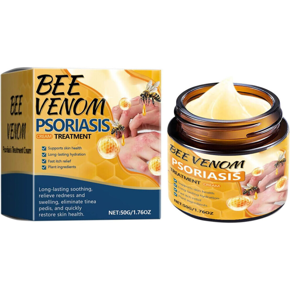 Stoyotu Cream Bee Venom Advanced Psoriasis Treatment Bee Venom Advanced Psoriasis Treatment Ointment, Bee Venom For Psoriasis, Soothing Psoriasis