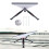 Adjustable Starlink  Tripod Mount Set Portable Bracket with Tripod Adapter Enhanced Height & Tilt Control 3