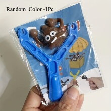 Creative Funny 1Pc Shot Poop Bow | Big Poop Excretion Makeup Novelty Toy, Embossed Gift, Trick Toy (Includes 1pc Poop)
