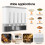 Storage Containers Set Dry Food Dispenser 2