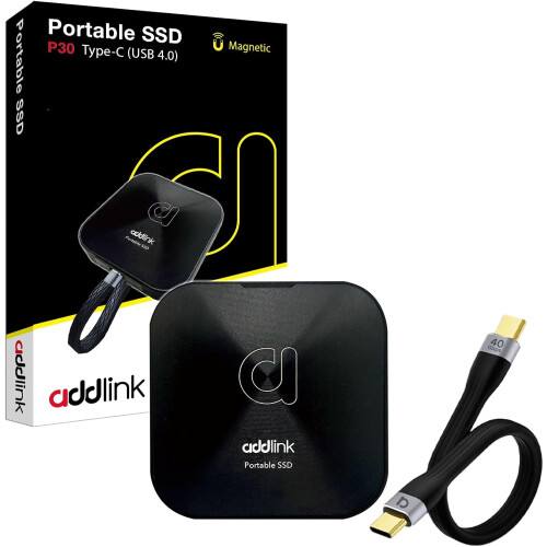 Addlink P30 2TB External SSD USB4 4000MB/s Type C