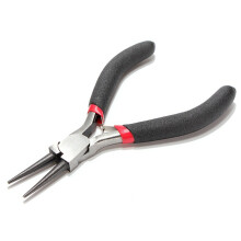 5Pcs Jewellery  Pliers Tools Kit Cutter Chain Round Bent Nose Beading Making