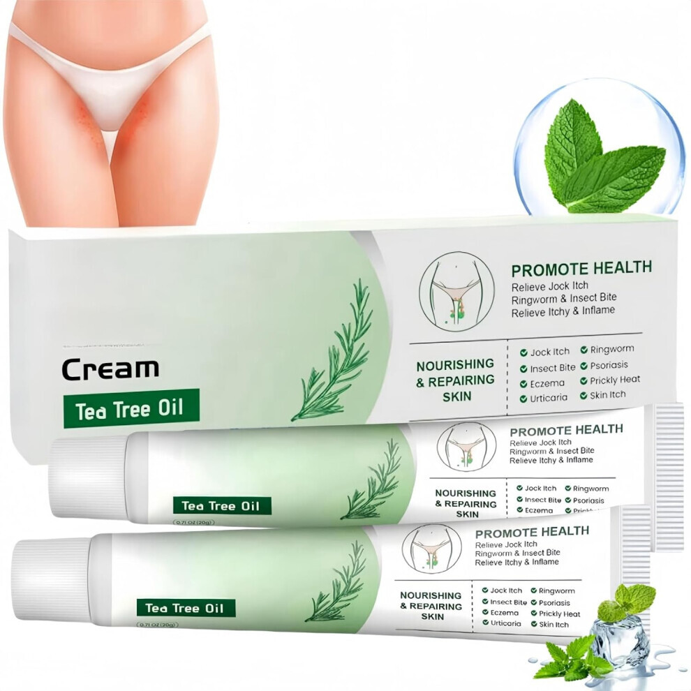 Cream 2Pcs Anti Itching ,Anti-Fungal ,Intimate Itch Relief ,Relieve Itching And Remove Odor ,Effective Itch Relief