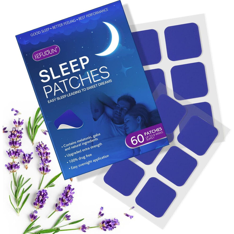 Sleep Patches Sleep Aid for Adults Insomnia-Better Natural Cruelty Free Sleep Help Skin-Friendly;Easy to Apply Sleeping Patches Sleep Support Patch
