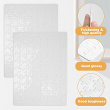 Sublimation Blank Puzzle 10Pcs/Lot DIY A5 Jigsaw Puzzle for Sublimation Ink Transfer