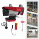 1200W Electric Hoist with Wireless Control & Two Slings 1