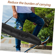 Borsa da skateboard con striscia protettiva lucida, tessuto Oxford, impugnatura per telefono, zaino, borsa da golf per skateboard