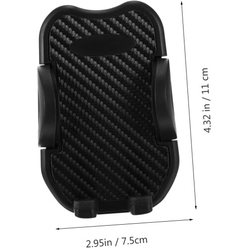 Supporto per telefono da moto, 1 pezzo, con clip, per manubrio 1