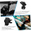 Supporto per telefono da moto, 1 pezzo, con clip, per manubrio 3