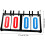 Digital Portable Tabletop Scoreboard Scoreboard Flipper Stand Digital Tabletop Scoreboard 2