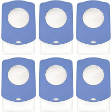 6 Pack 3.5L Large Vacuum Dust Bags for Levoit AERO Vacuum Cleaner Cleaning Station, Large Capacity Replacement Dust Bags