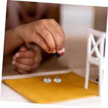 Miniatyyri kahvipannu teekuppisetti nukkekodin minileluihin