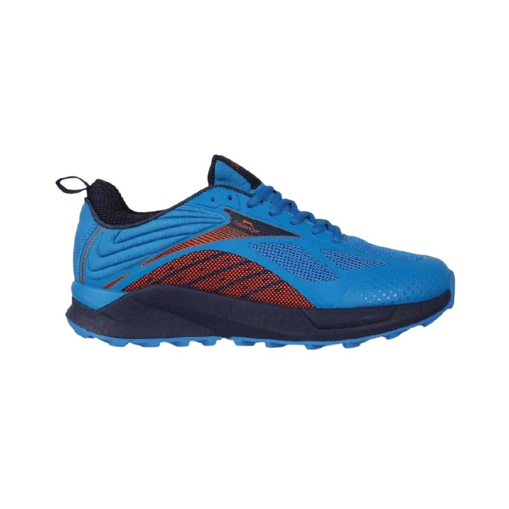 Slazenger (9 Uk, Blue/Orange) Mens Logo Mesh Hockey Shoes Orange