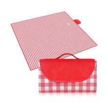 Picnic blanket waterproof ,with carry handle strap, portable and foldable