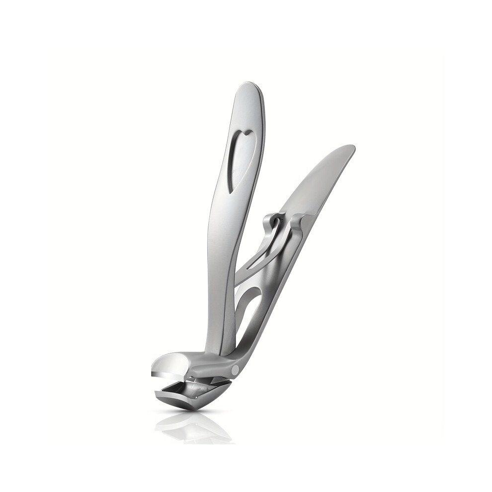 Stoyotu (D) 1Pcs Angled Head Nail Clippers For Seniors - Ergonomic Toenail Clipper For Thick Nails, Premium Steel Nail Cutter Trimmer