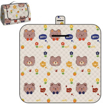 Picnic Blanket Waterproof Outdoor Picnic Mat Waterproof Anti-Moisture Washable 59x78in Play Mat Couch Throw Rug for Baby Climbing high grade