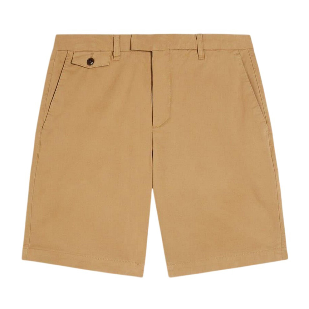 Ted Baker (28R, Tan) Mens Chino Shorts Multicoloured