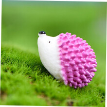 10 kpl Siilin pienoishahmoja Söpöjä Resin Hedgehog Miniature Hedgehog Figuuria koristeita