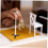 1 set di supporto per microfono in miniatura, mini microfoni, accessori, ornamento realistico per microfono da casa per giocattoli 4