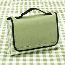 Extra Large Picnic Blanket 80x60 Inches Waterproof Outdoor Mat for Camping Beach Hiking Travel Family Concerts Sandproof Foldable Portable Green