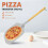 Pizzaschieber aus Edelstahl 1