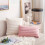 Faux rabbit fur pillowcase 1