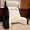 Soft reading pillow with back 1