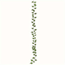 Artificial climbing plant wreath